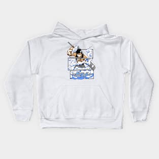 Seven Swords Ninja | Momochi Kids Hoodie